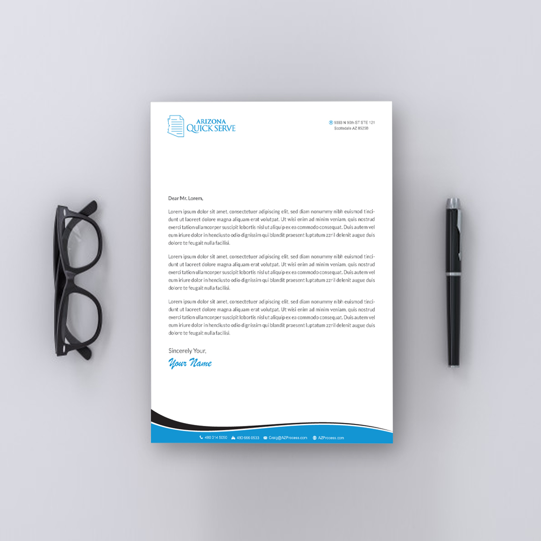 Letterhead Design by Infinitive Technology for this project | Design #23499620