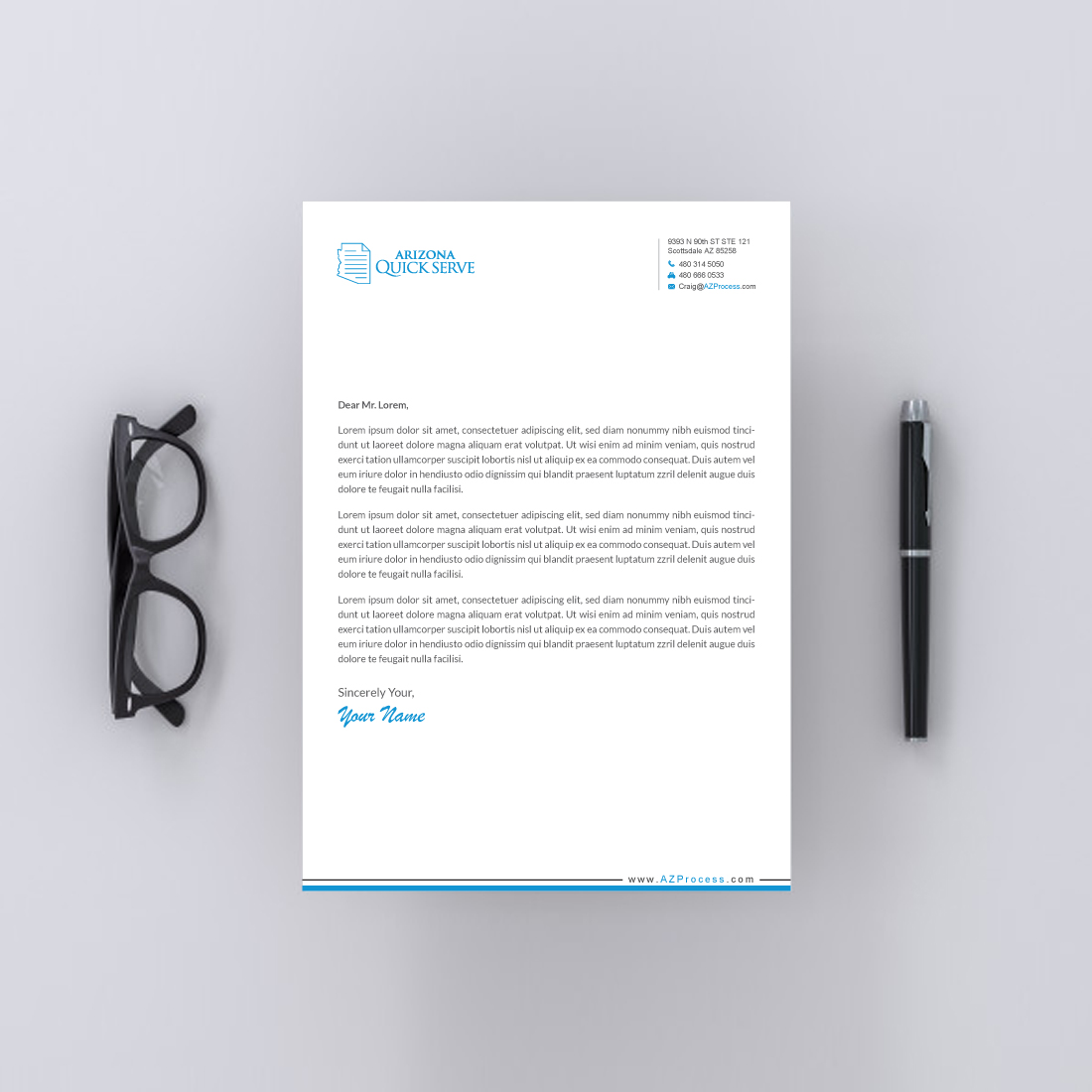 Letterhead Design by Infinitive Technology for this project | Design #23499727