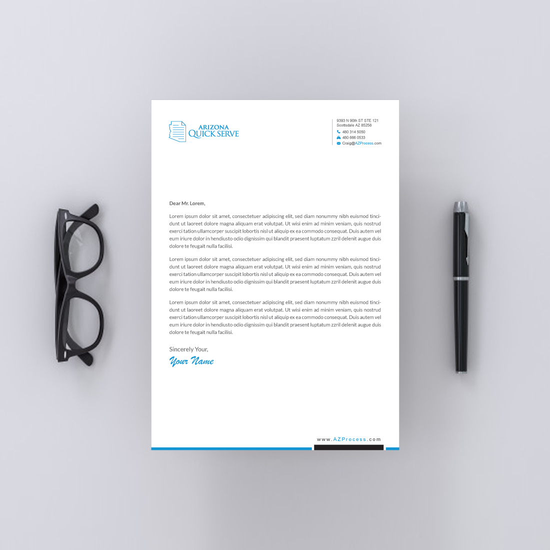 Letterhead Design by Infinitive Technology for this project | Design #23499728