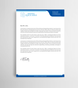 Letterhead Design by Infinitive Technology for this project | Design: #23499884