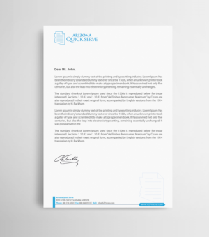 Letterhead Design by Infinitive Technology for this project | Design: #23499887
