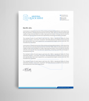 Letterhead Design by Infinitive Technology for this project | Design: #23499888