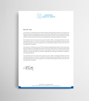 Letterhead Design by Infinitive Technology for this project | Design: #23499897
