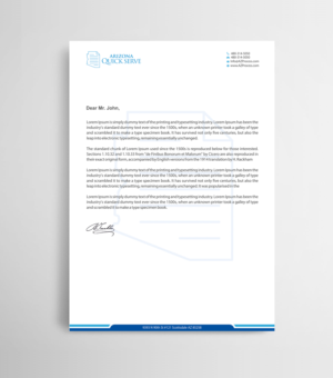 Letterhead Design by Infinitive Technology for this project | Design: #23499898
