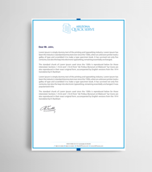 Letterhead Design by Infinitive Technology for this project | Design: #23499900