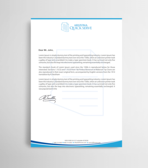 Letterhead Design by Infinitive Technology for this project | Design: #23499924