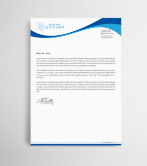 Letterhead Design by Infinitive Technology for this project | Design: #23499927