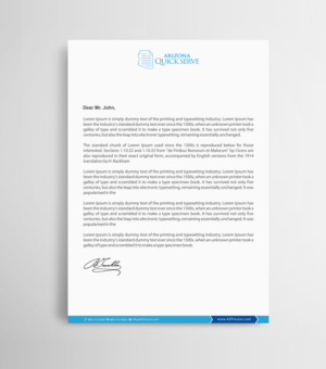 Letterhead Design by Infinitive Technology for this project | Design: #23500547