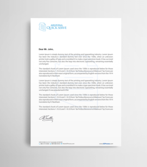 Letterhead Design by Infinitive Technology for this project | Design: #23500549