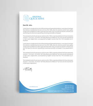 Letterhead Design by Infinitive Technology for this project | Design: #23500553