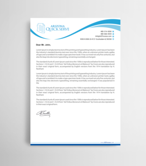 Letterhead Design by Infinitive Technology for this project | Design: #23500554