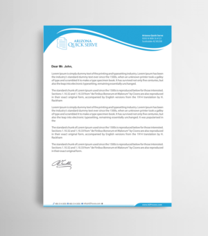 Letterhead Design by Infinitive Technology for this project | Design: #23500555