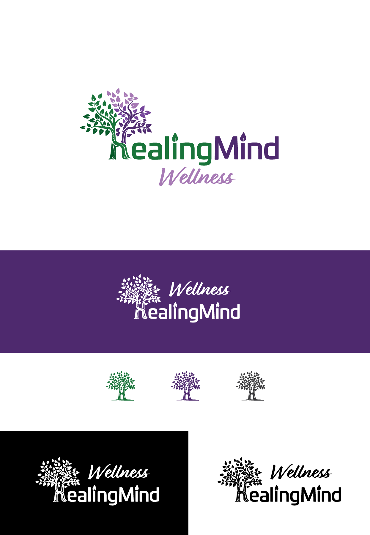 Logo Design by Mosa Abo swelem for Healing Mind Wellness, LLC | Design #23522870