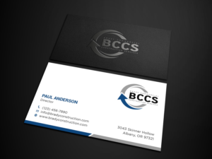 Business Card Design by Tripti Ranjan Gain for Brady Commercial Construction Services | Design: #23505057