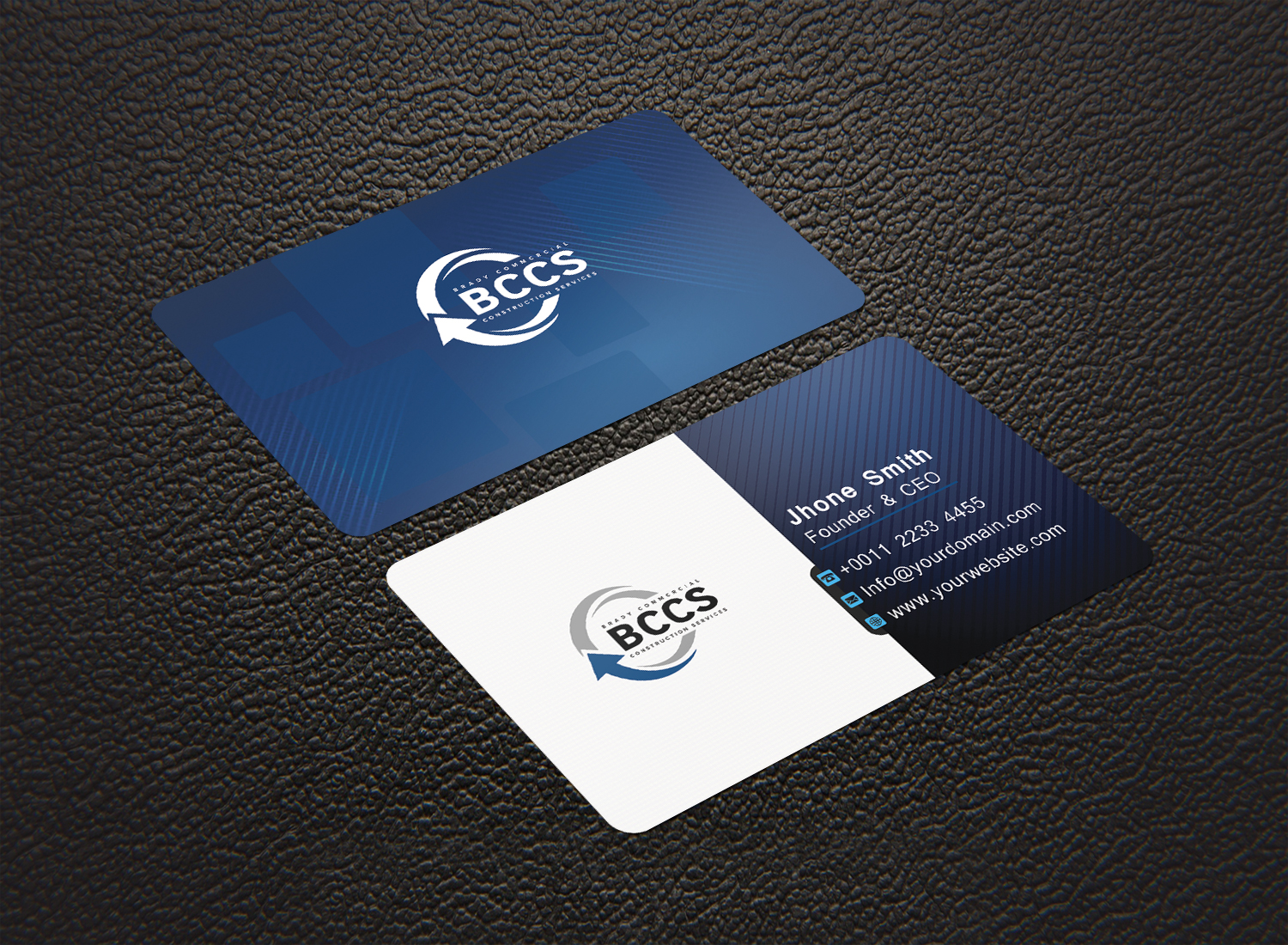 Business Card Design by Graphics Design Help for Brady Commercial Construction Services | Design #23520087
