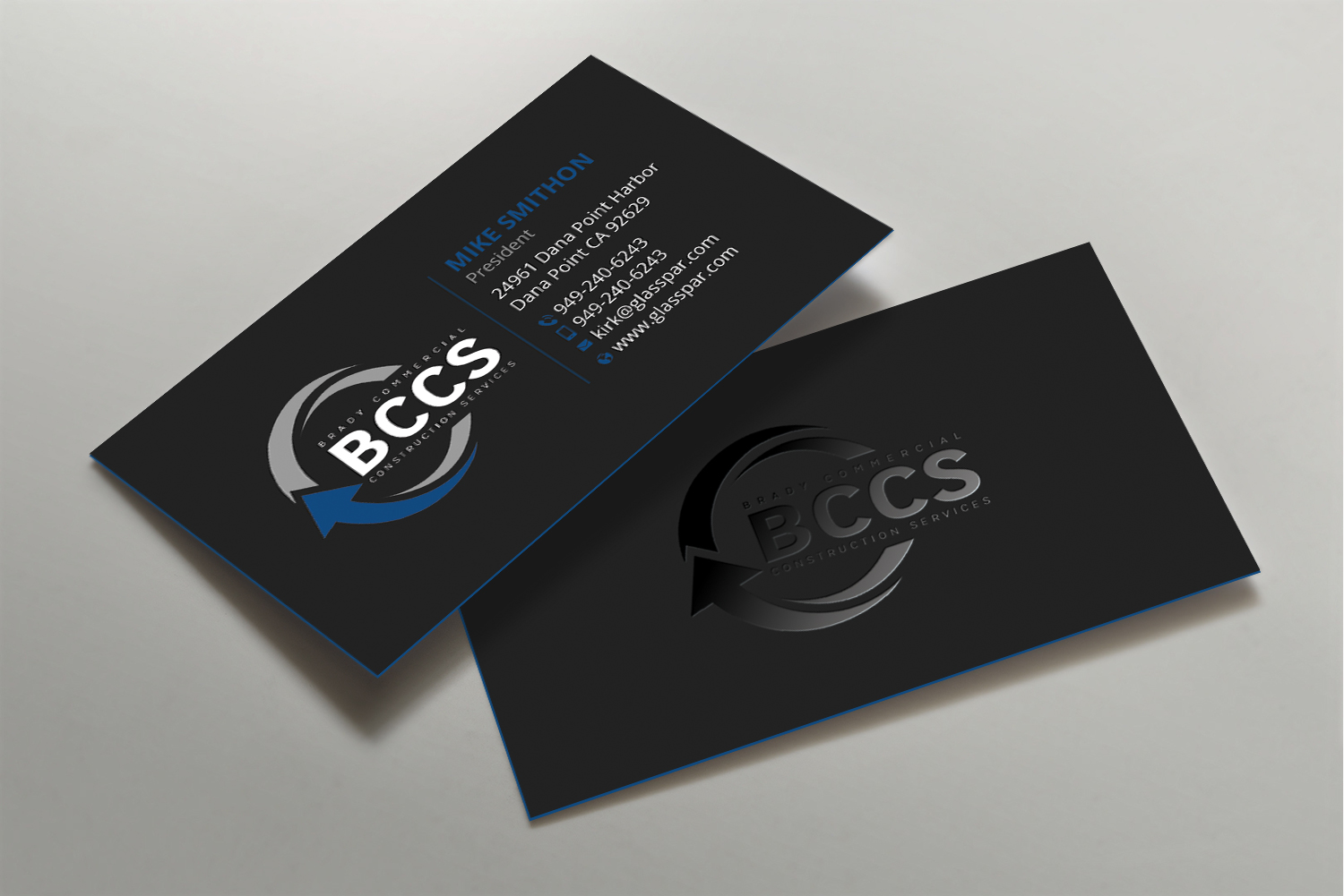 Design de Carte de Visite par DesignShout pour Brady Commercial Construction Services | Design #23539363
