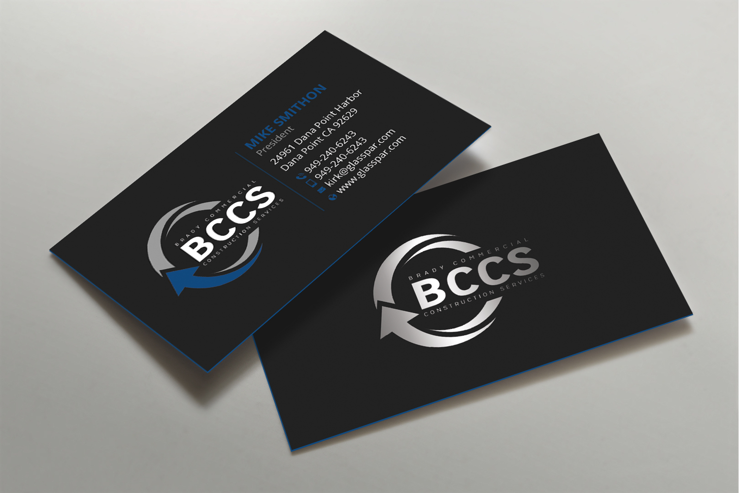 Design de Carte de Visite par DesignShout pour Brady Commercial Construction Services | Design : #23539364