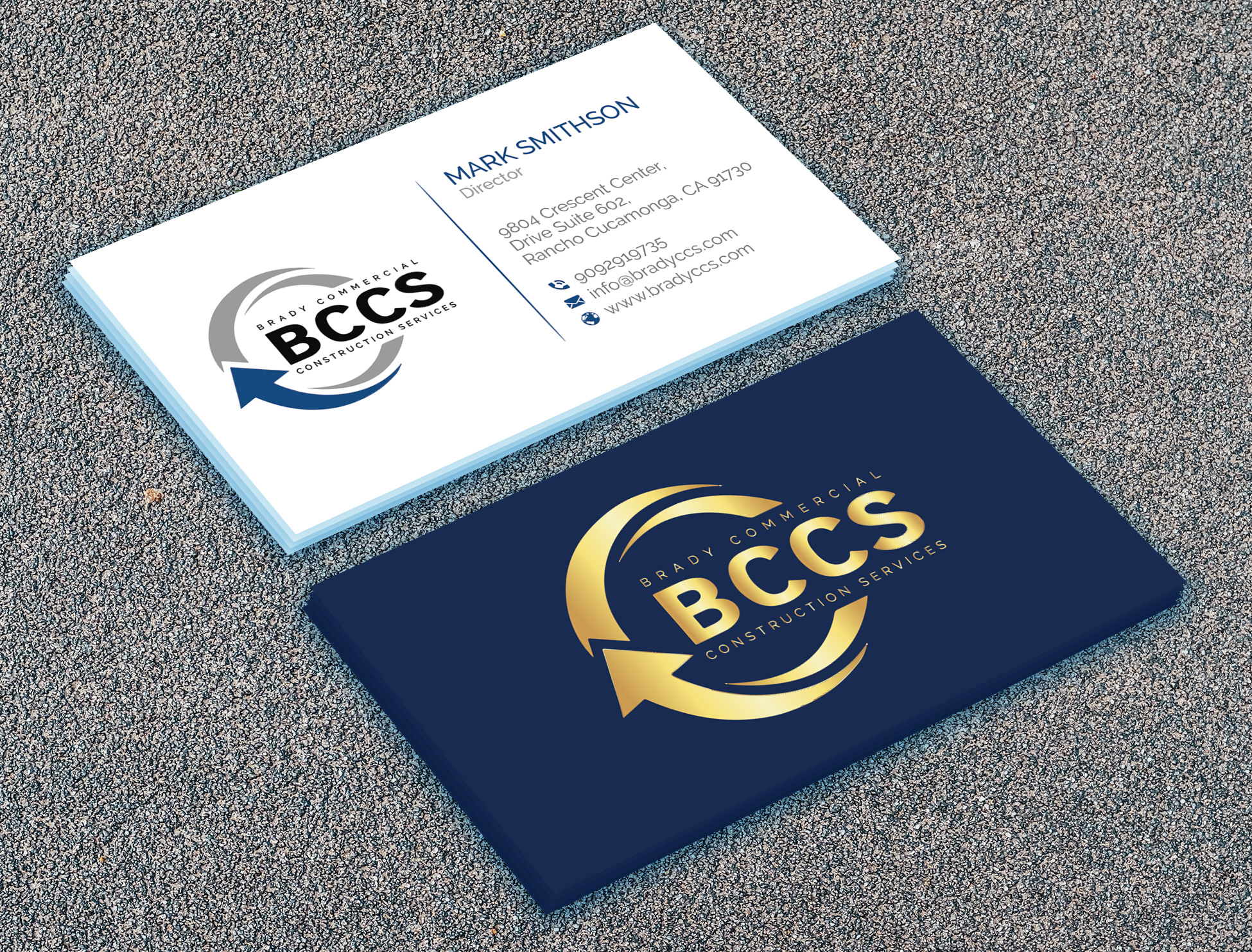 Business Card Design by nurulhasan.iou for Brady Commercial Construction Services | Design #23508589