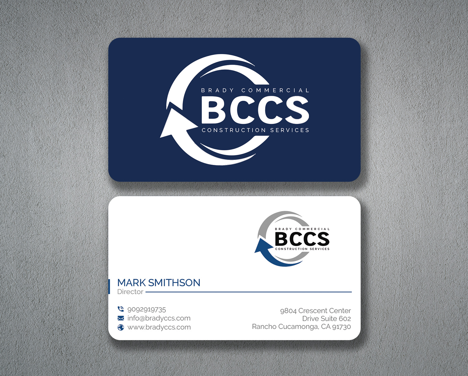 Business Card Design by nurulhasan.iou for Brady Commercial Construction Services | Design #23509959