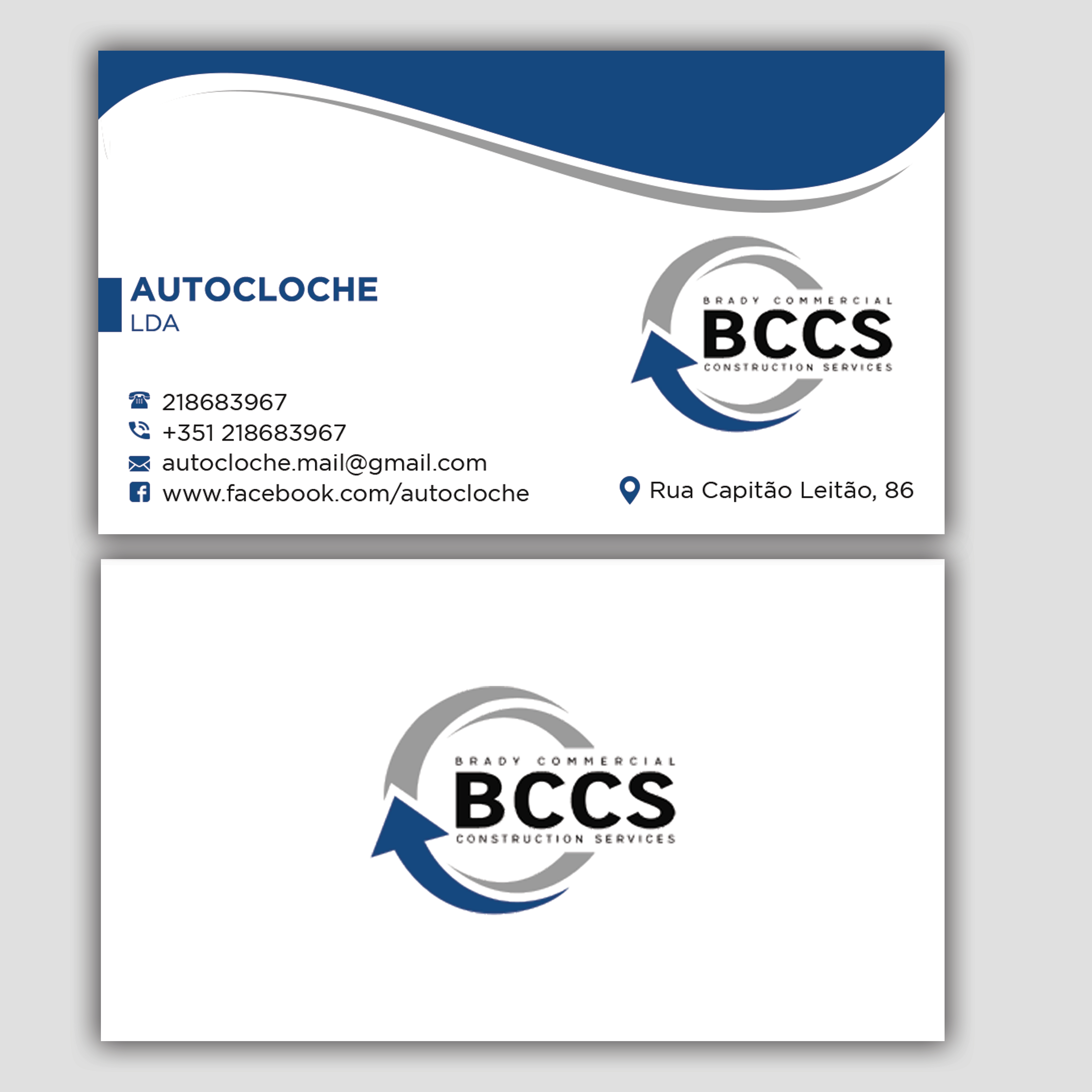 Design de Carte de Visite par Abdul Jalil pour Brady Commercial Construction Services | Design #23514833