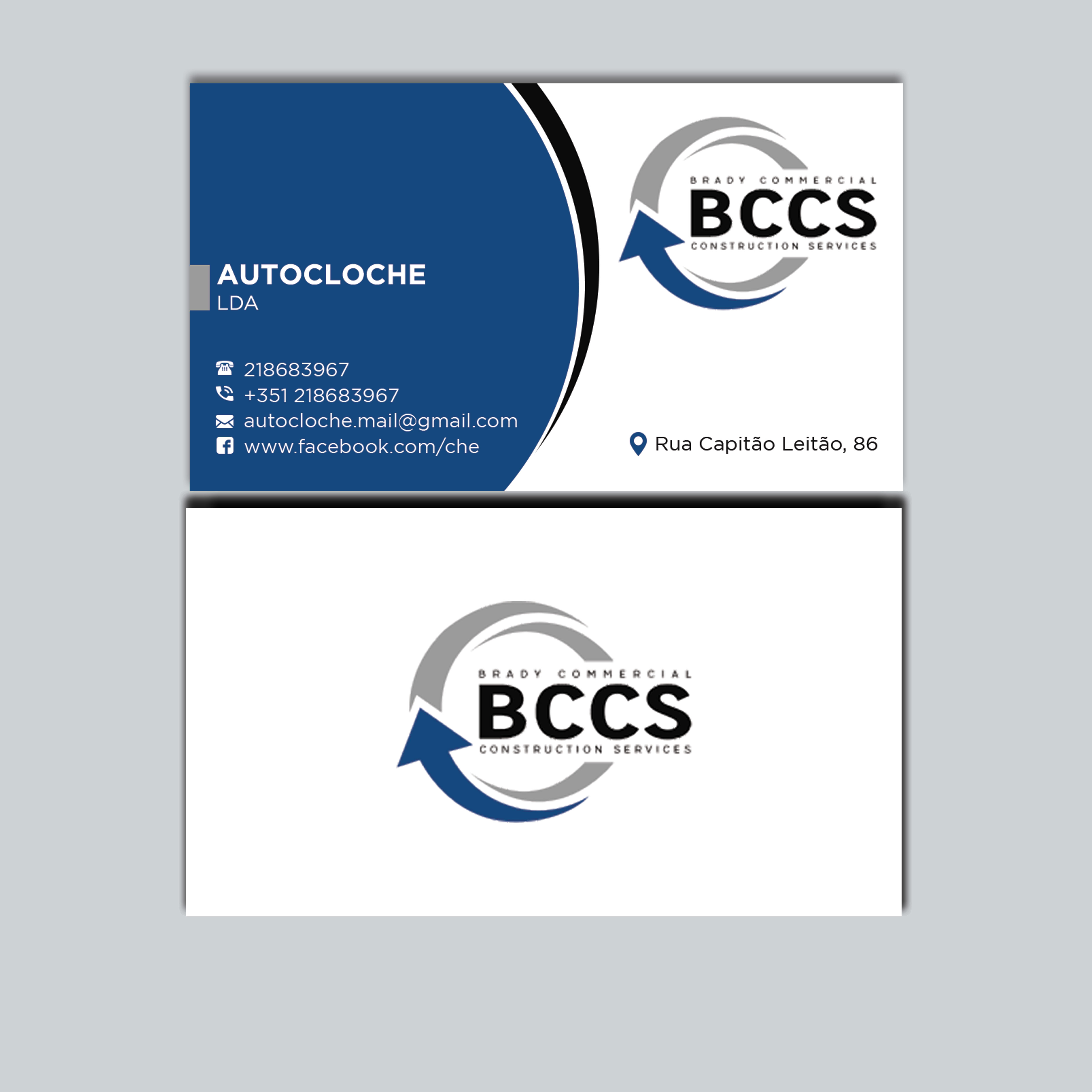 Design de Carte de Visite par Abdul Jalil pour Brady Commercial Construction Services | Design #23528444