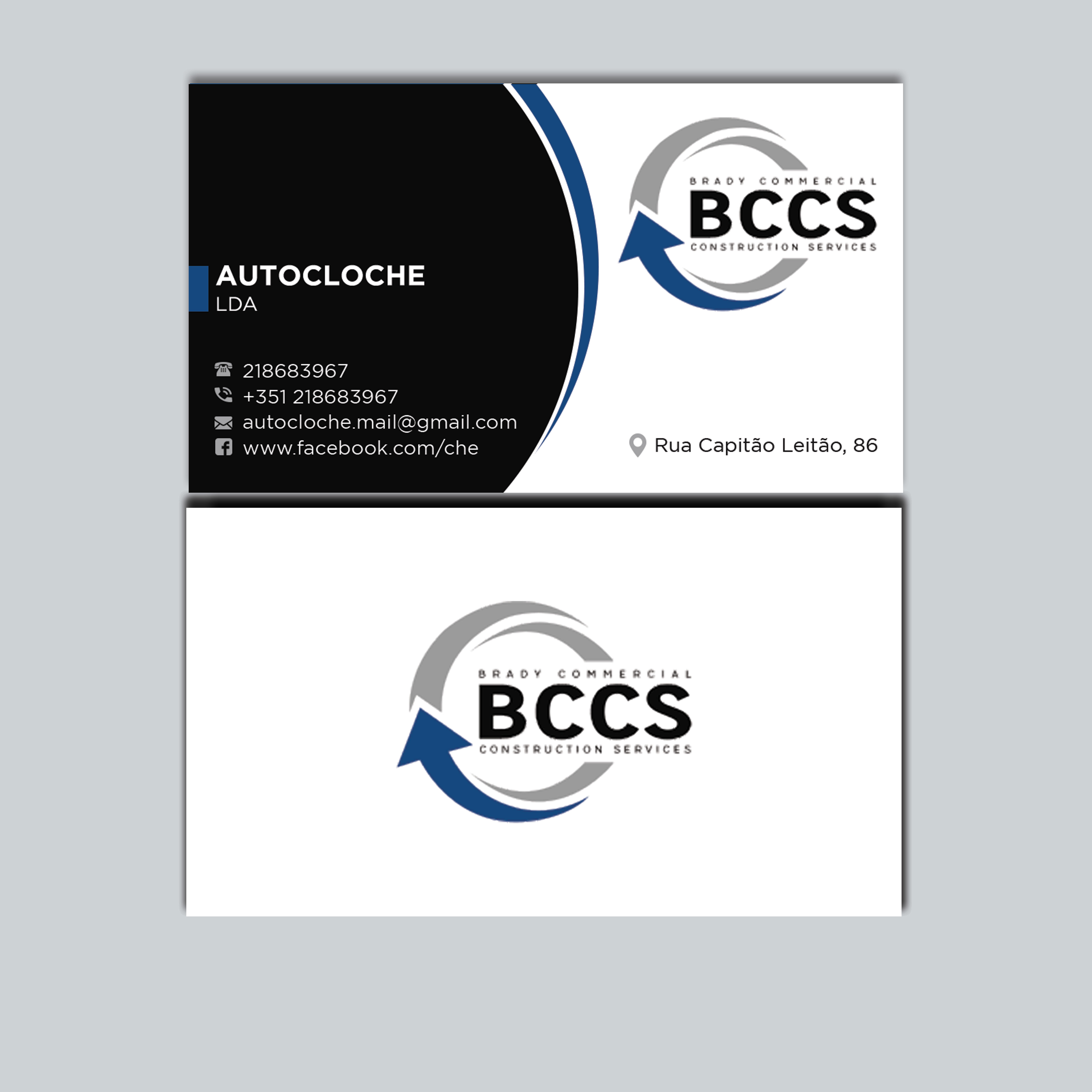 Design de Carte de Visite par Abdul Jalil pour Brady Commercial Construction Services | Design #23528445