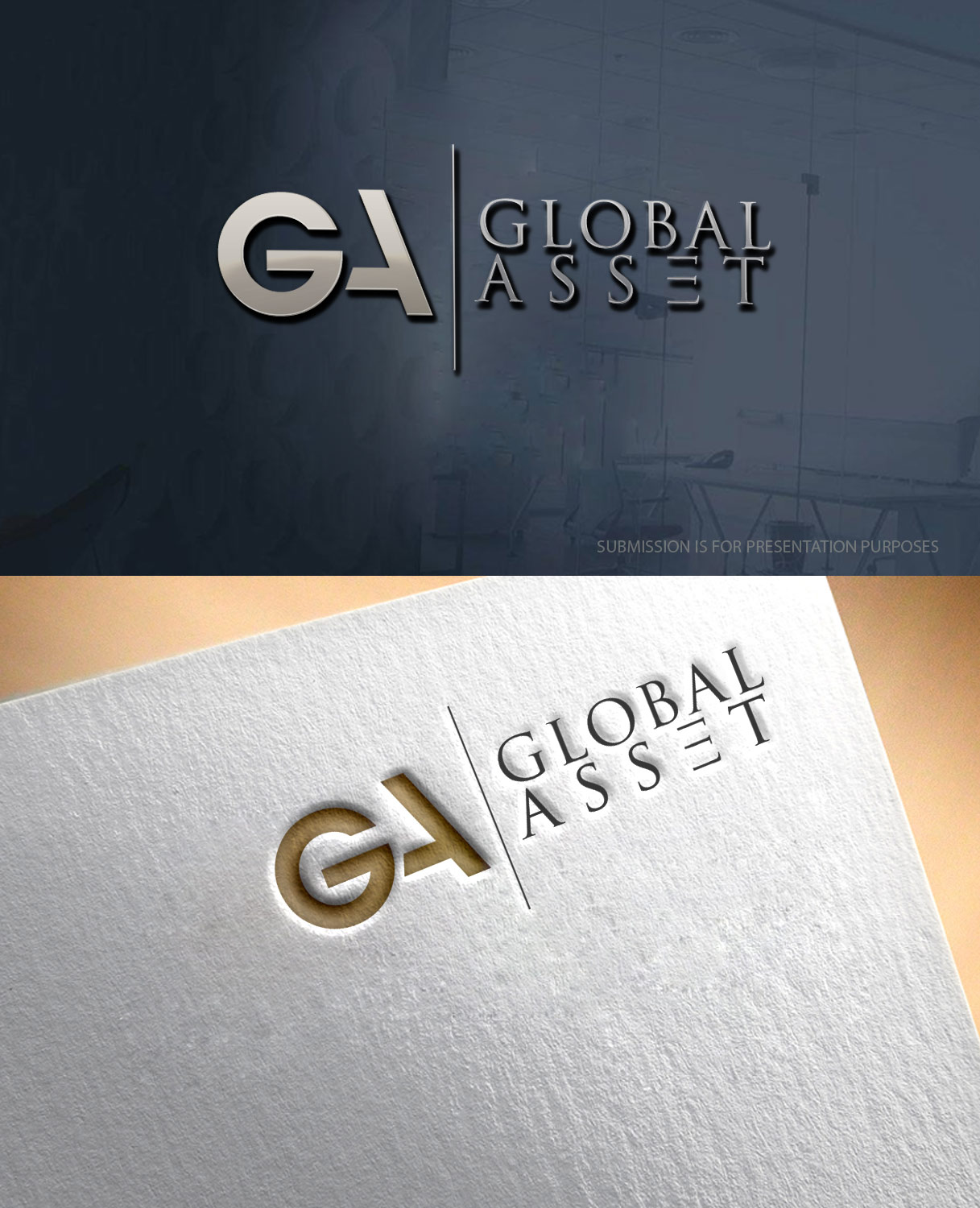 Diseño de Logo por graphicevolution para Global Asset | Diseño #23503967