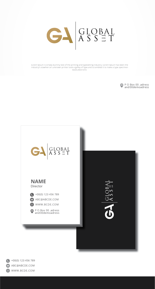 Logo Design by graphicevolution for Global Asset | Design #23503968