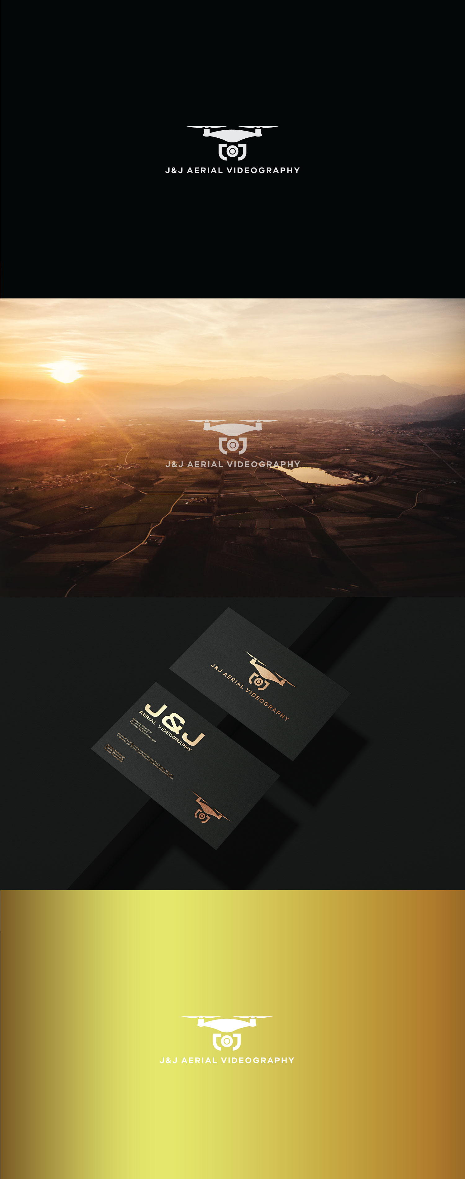 Logo Design by bayoemay for J&J Aerial Photography | Design #23508088