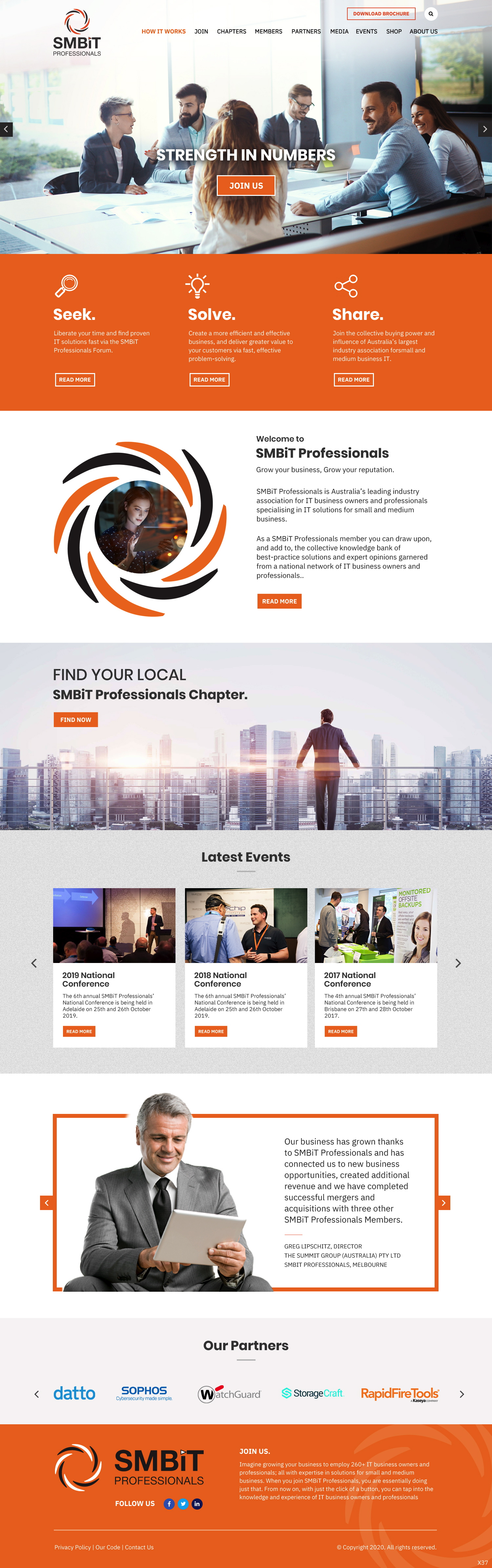 WordPress-Design von pb für SMBiT Professionals | Design #23522388