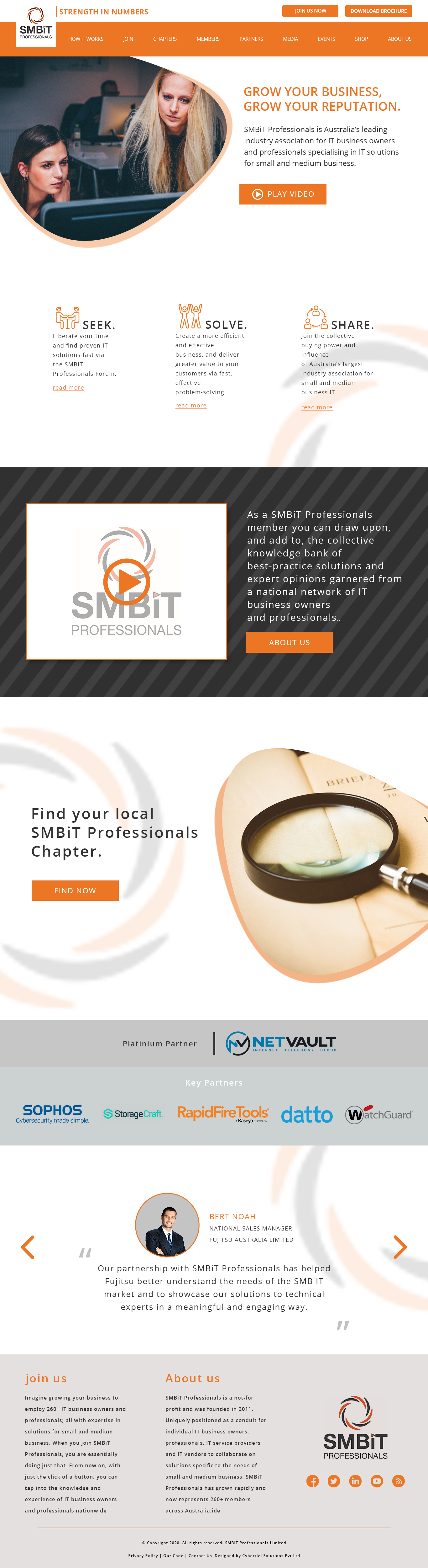 Wordpress Design by Designtiel for SMBiT Professionals | Design #23517665