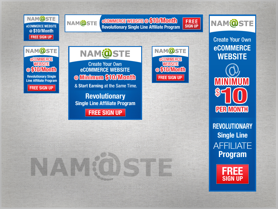 Banner Ad Design by FLEXIN for Namaste Holdings Limited | Design #2999968