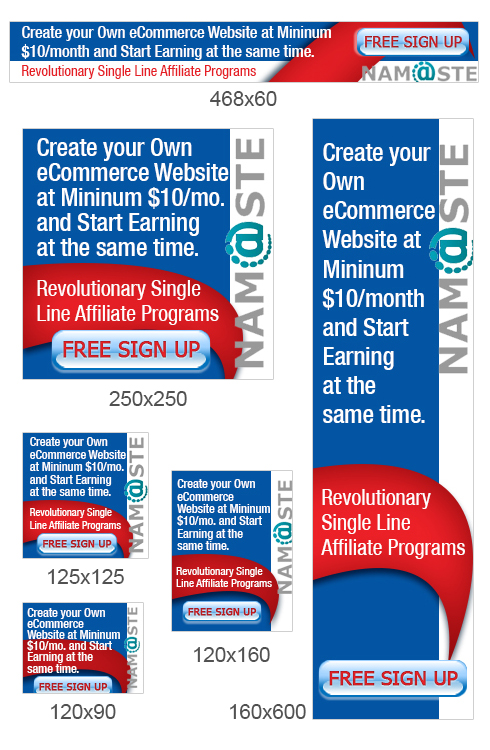 Banner Ad Design by cp23ph for Namaste Holdings Limited | Design #3012594