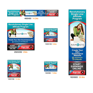 Banner Ad Design by DesignXyz for Namaste Holdings Limited | Design: #3038861