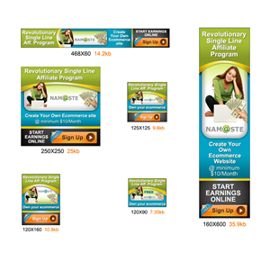 Banner-Design von Heru Purwanto für Namaste Holdings Limited | Design #3047367