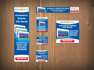 Banner-Design von MNM für Namaste Holdings Limited | Design #3009578