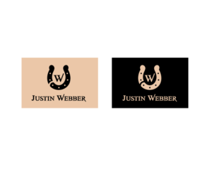 J W        Justin Webber  | Logo-Design von Buck Tornado