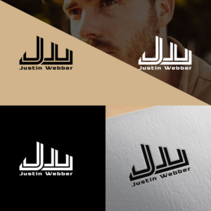 J W        Justin Webber  | Diseño de Logo por Daniyal Faris