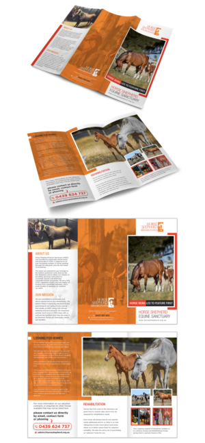 Diseño de Flyer por TAMZ para Horse Shepherd Park | Diseño: #23553488