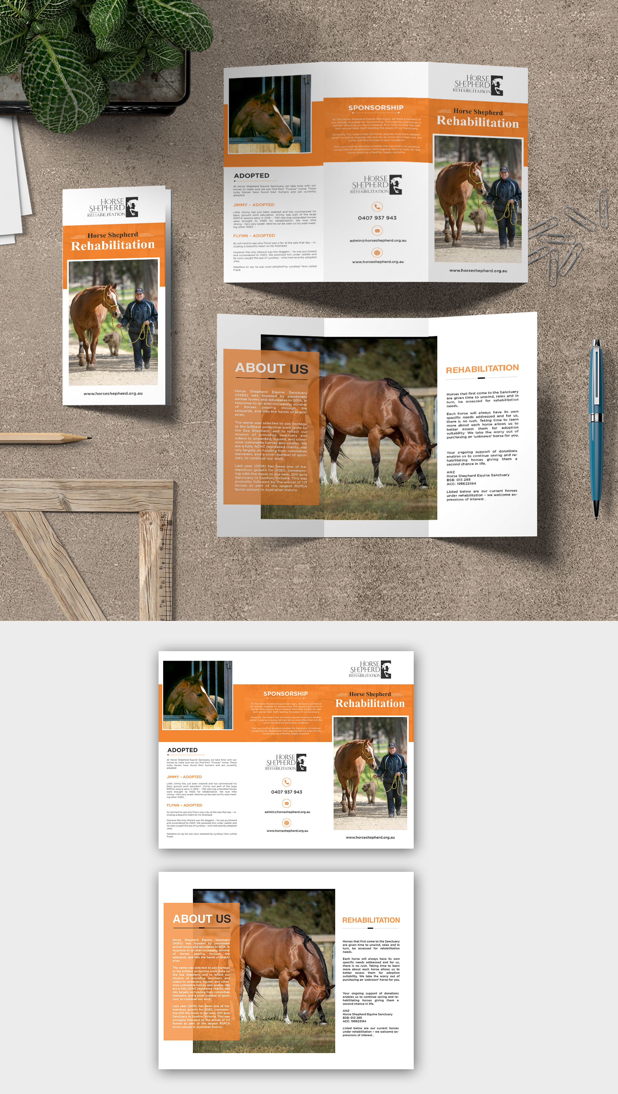 Diseño de Flyer por debdesign para Horse Shepherd Park | Diseño #23548452