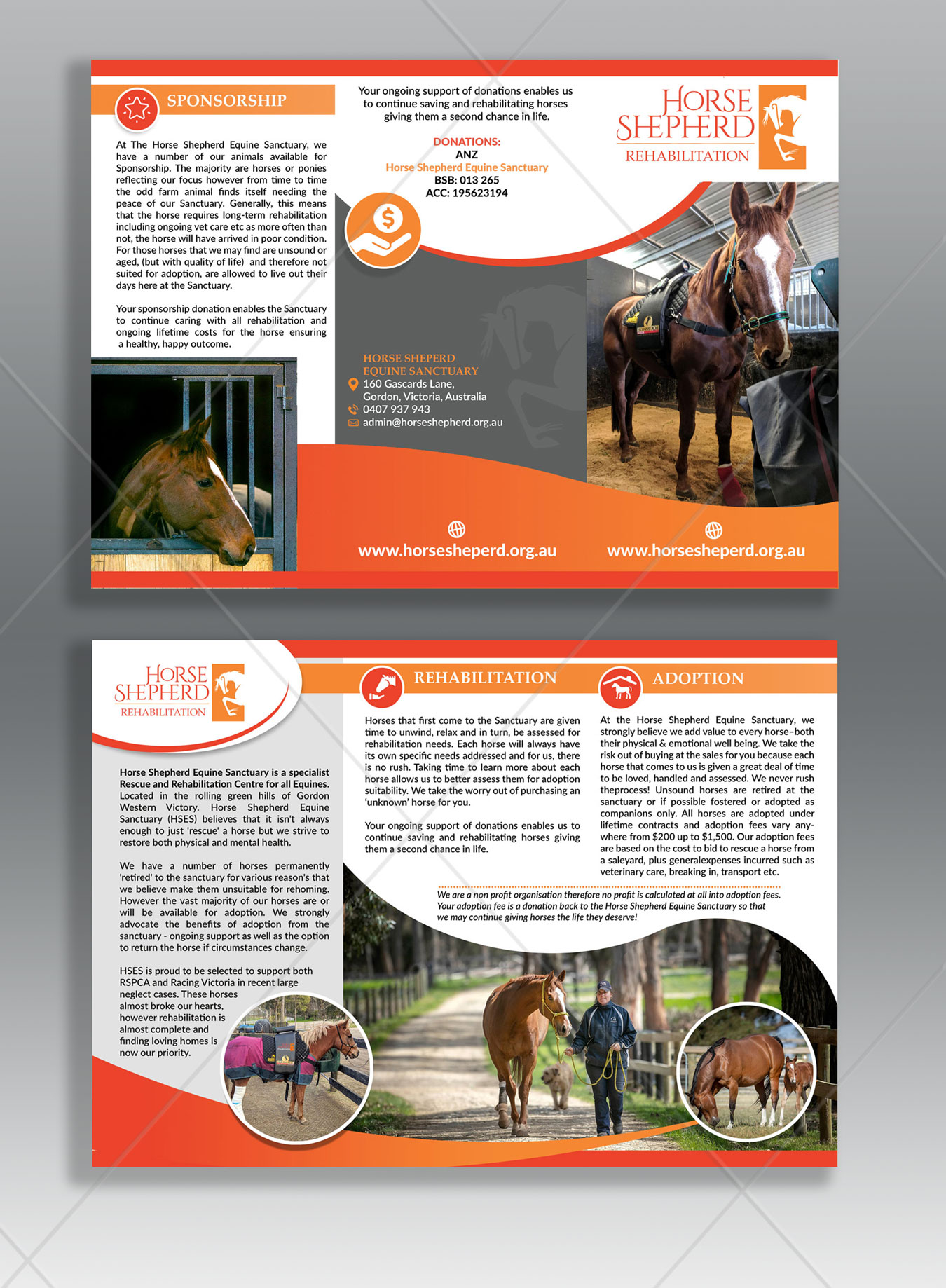 Diseño de Flyer por DA. para Horse Shepherd Park | Diseño #23516902