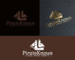 Pirate Knows | Logo Design by Atec