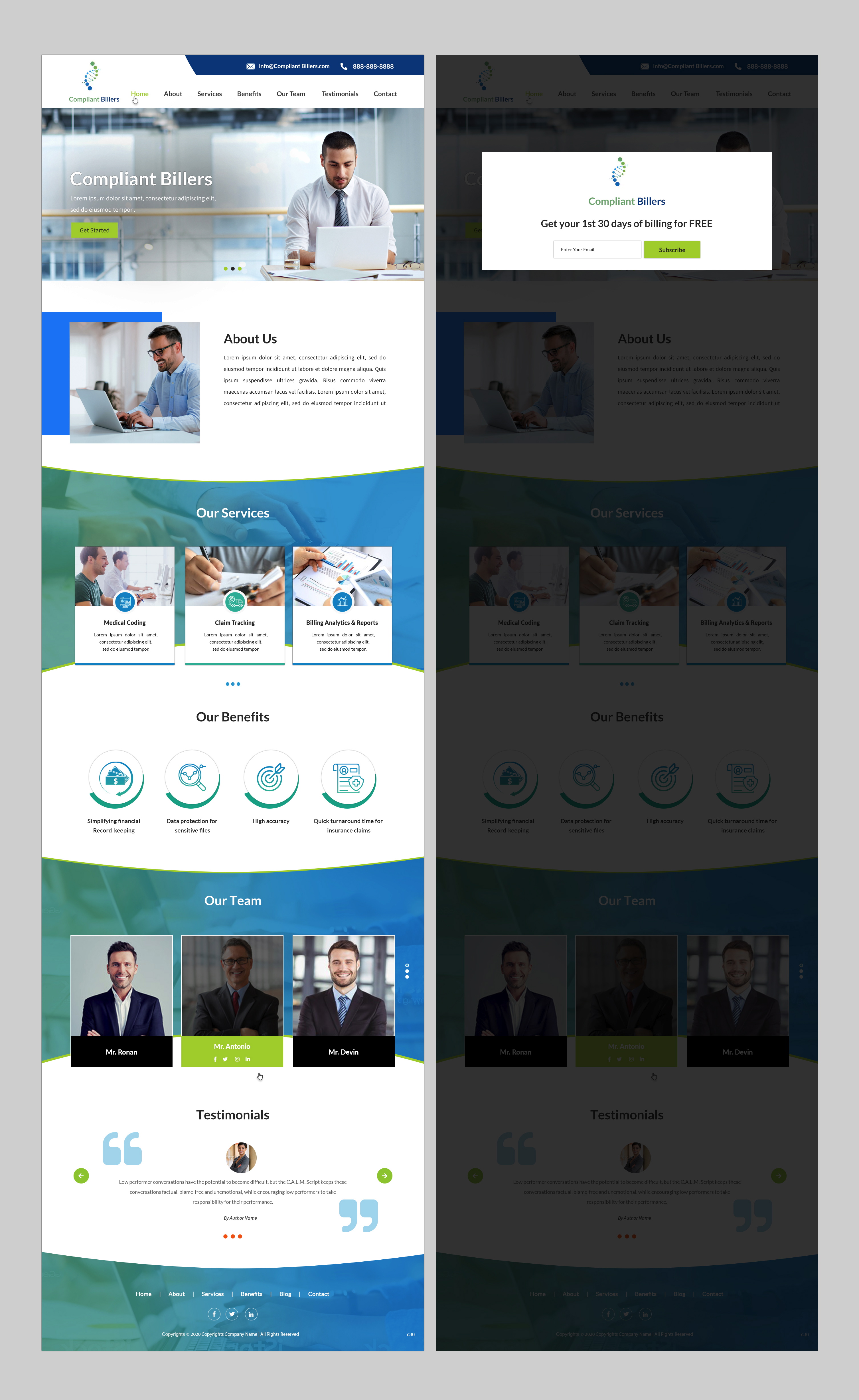 Web Design by pb for this project | Design #23528863