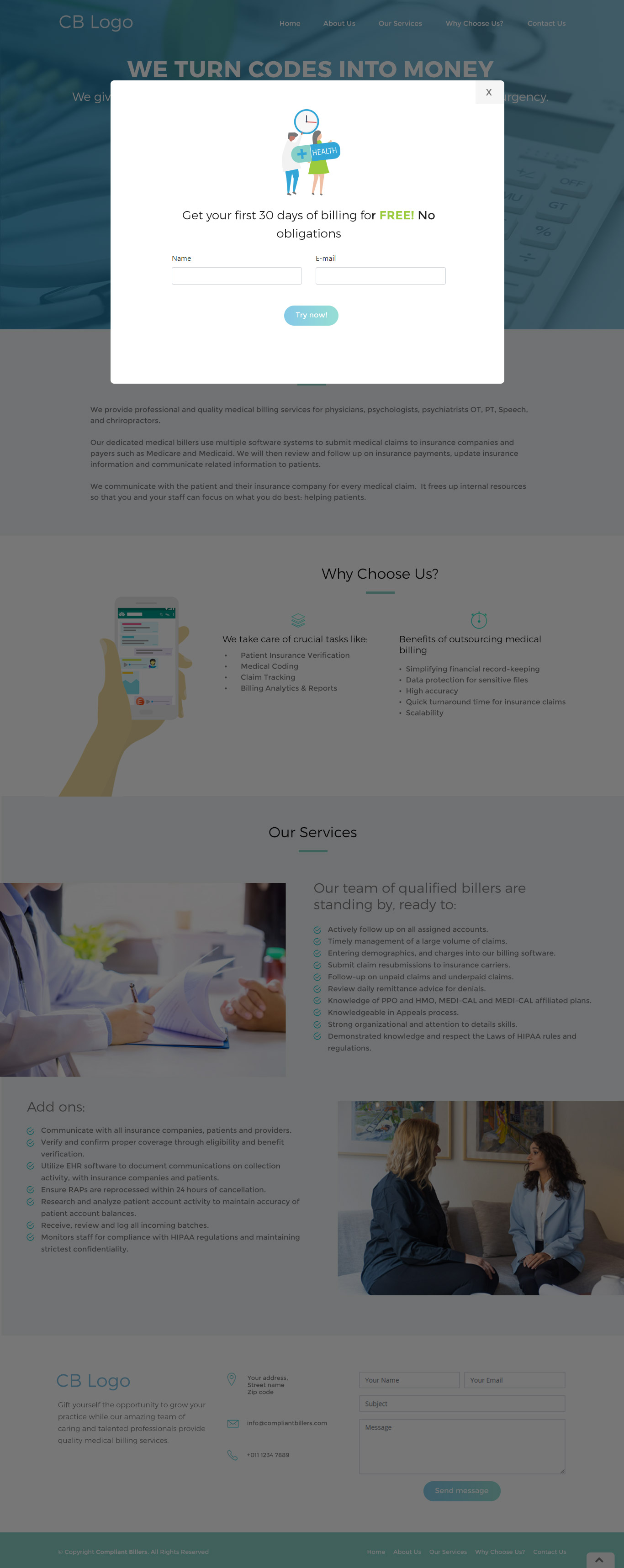 Web Design by _triplebytes_ for this project | Design #23552098