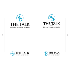 The Talk        with Dr. Alyson Denson | Logo Design by designbysy