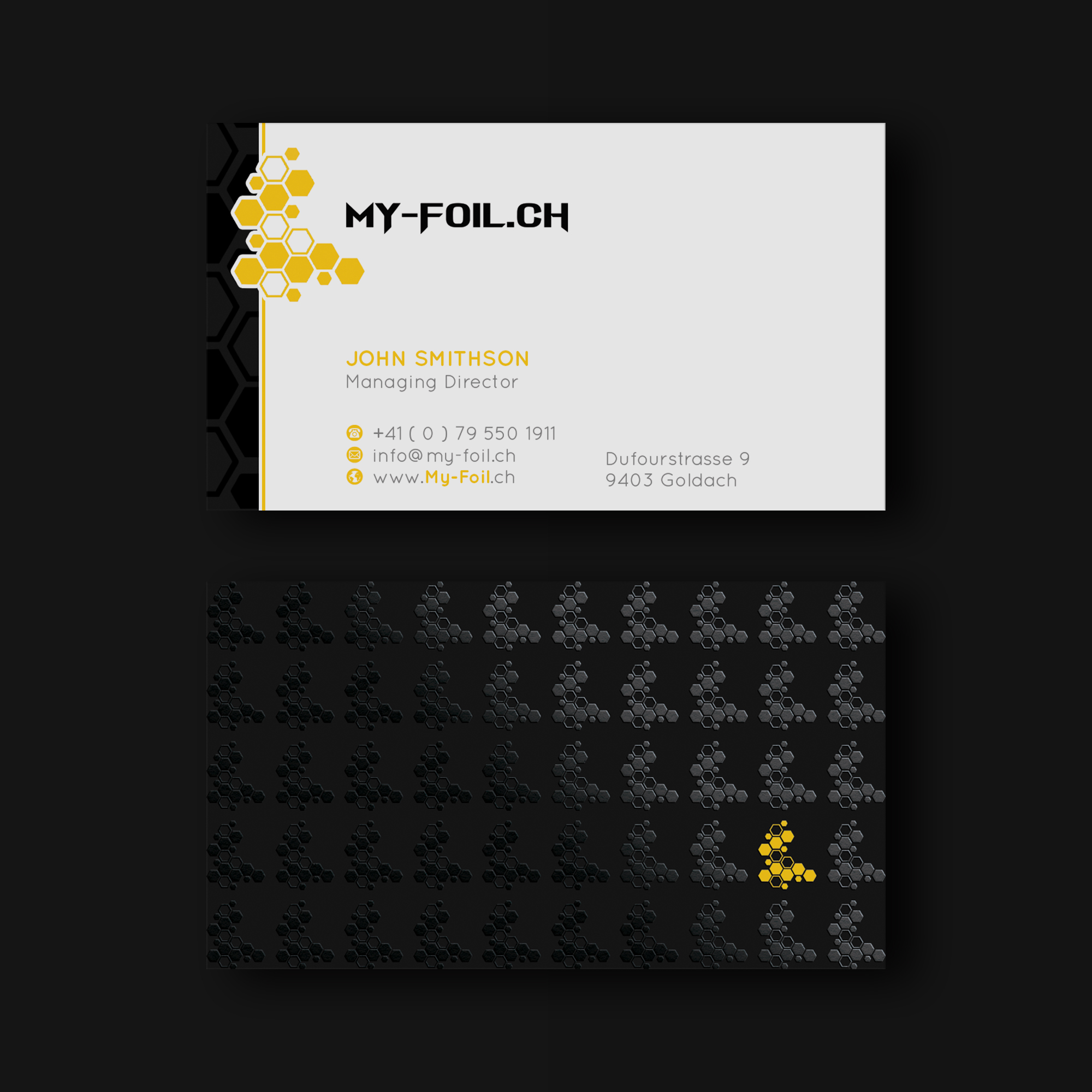 Design de Carte de Visite par WebixBD pour Emkko gmbh | Design #23533441