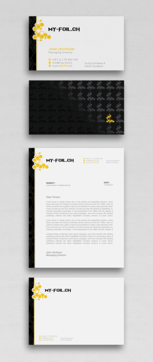 Design de Carte de Visite par WebixBD pour Emkko gmbh | Design : #23533491