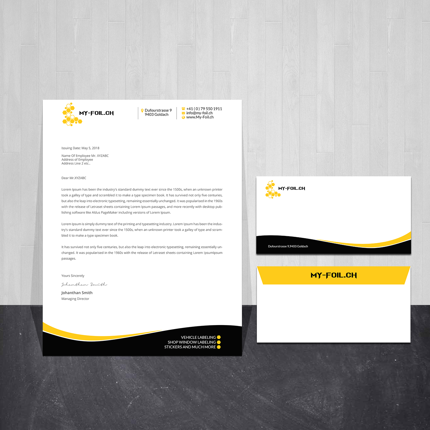 Business Card Design by Creations Box 2015 for Emkko gmbh | Design #23513993