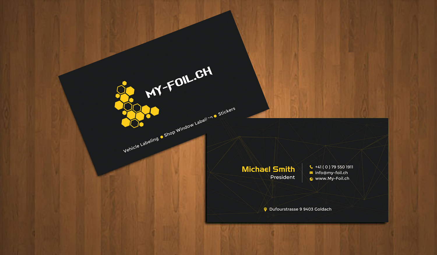 Business Card Design by chandrayaan.creative for Emkko gmbh | Design #23518032