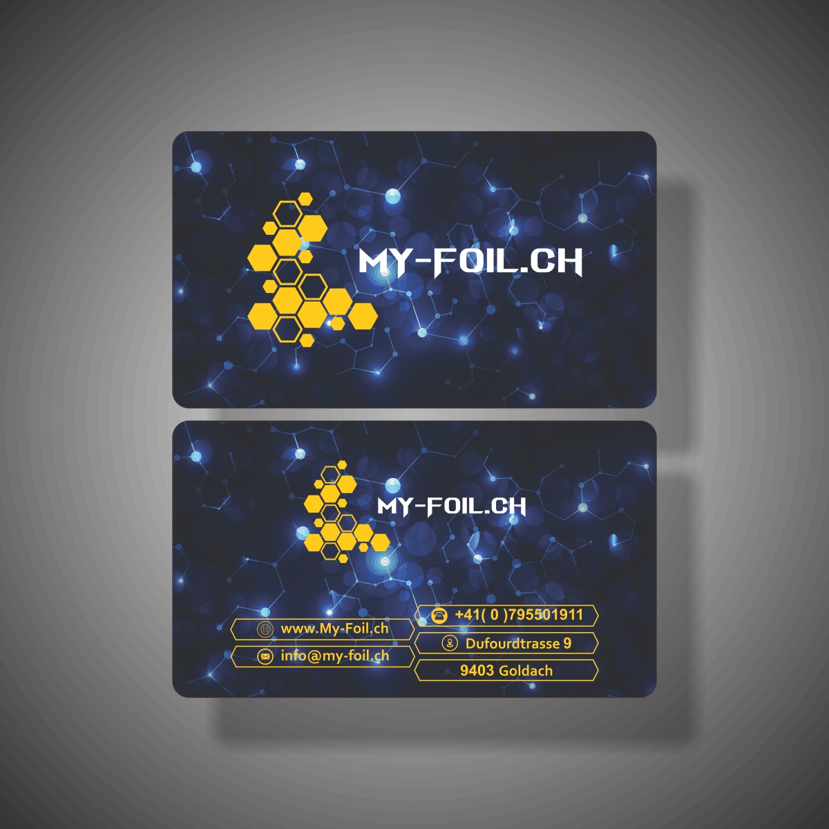 Design de Carte de Visite par Vasim Jagliwala 2 pour Emkko gmbh | Design #23563650